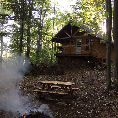 Saint-Jean-des Piles Les Cabines Nordik Des Pilesヴィラ エクステリア 写真