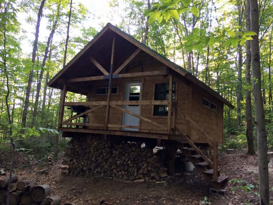 Saint-Jean-des Piles Les Cabines Nordik Des Pilesヴィラ エクステリア 写真