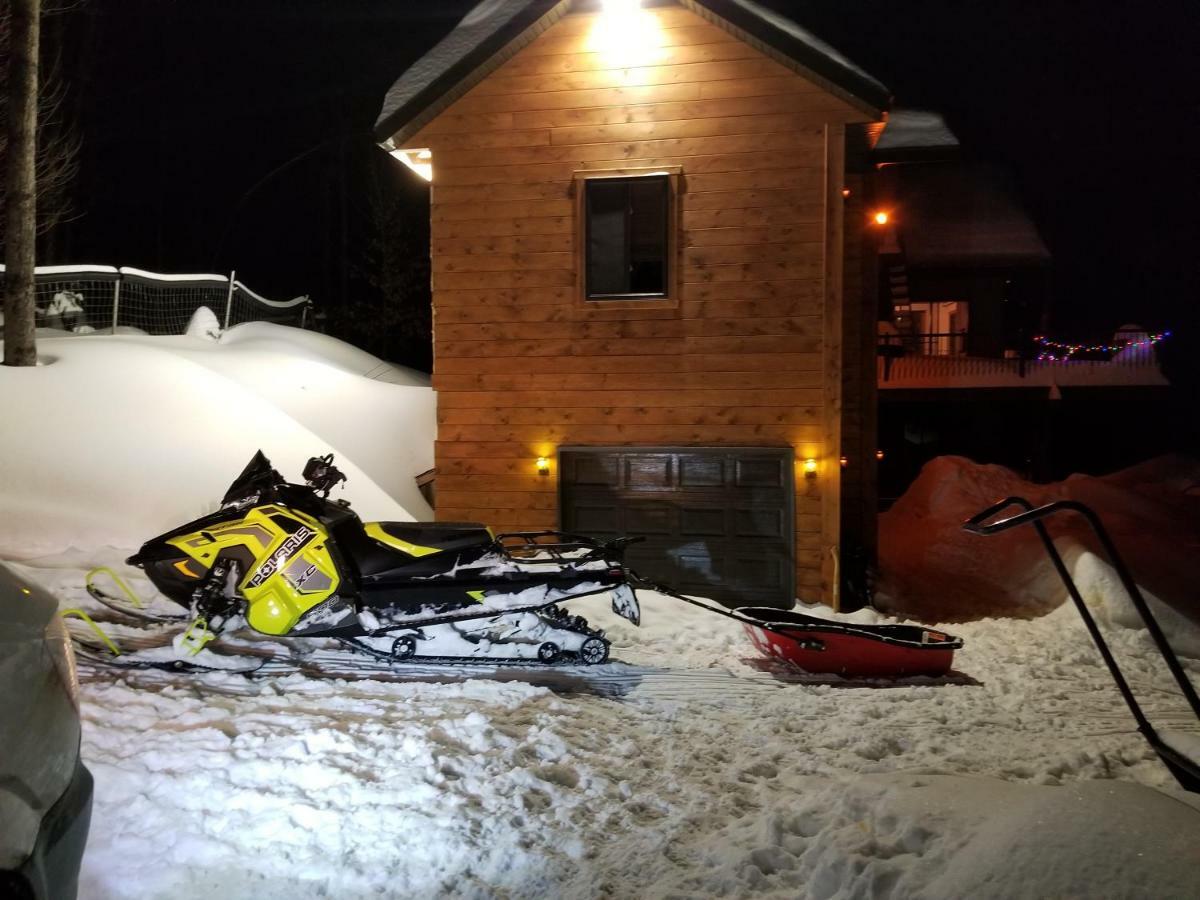 Saint-Jean-des Piles Les Cabines Nordik Des Pilesヴィラ エクステリア 写真